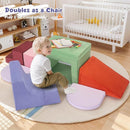 Lischwert Foam Climbing Blocks for Toddlers 1-3, Soft Play Set with Crawling Exploration Toys, Indoor Outdoor Infant Safe Blocks for Baby Gym Toddler Playground by TinyTreasures Baby Boutique
