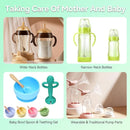 ICUIRE Baby Bottle Washer, Sterilizer & Dryer Pro, Newborn Essential for Parents One-Hand Operation, 4 Sterilize Modes for Baby Stuff, 3.2L Water Tank for Clean Bottles, Pump Part &Pacifiers, Baby Toy by TinyTreasures Baby Boutique