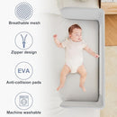 Ciilee Baby Bed Rail for Toddlers Extra Large 72.83" L Kids Rails Guard for Twin, Full, Queen, King Bed Adjustable Children Side Railing Safety Bedrail Foldable Barandas para Camas de Niños (Grey by TinyTreasures Baby Boutique