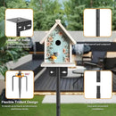2 Pack 80 Inch Adjustable Bird Feeder Pole,Bird House Pole Suitable for Feeders & Birdhouse,Weather Station,Heavy-Duty Rustproof Design,Enhance Outdoor Decor & Birdwatching Experience by GreenHaven Gardens