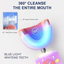 Kids Electric Toothbrush, U Shaped Toothbrush Kids Sonic Automatic Brush with 5 Brush Head 6 Sonic Clean Modes IPX7 Waterproof Mermaid Design Rechargeable Smart Timer for Children 2-7 by TinyTreasures Baby Boutique