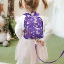 Accmor Toddler Harness Backpack Leash, Cute Baby Unicorn Backpacks with Anti Lost Wrist Link, Adorable Mini Child Backpack Leashes for Walking, Keep Kids Close Backpack Rope Tether Rein for Girls by TinyTreasures Baby Boutique