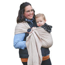 Nalakai Luxury Ring Sling Baby Carrier, Soft Linen Blend Baby Sling, Baby Wrap, Wear Your Little One Close to Your Heart, Longer Length by TinyTreasures Baby Boutique
