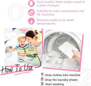 Laundry Detergent Sheets Up to 160 Loads, Fresh Flower - Great For Travel,Apartments, Dorms,CLEARALIF Laundry Detergent Strips Eco Friendly & Hypoallergenic - 80 Sheets by CozyNest Decor