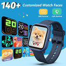 Kids Wach for Girls Boys 6-15 Year Old - Smart Watch for Kids 1.8" Fitness Tracker,No Phone Needed,Pedometer Sleep Monitor Heart Rate Waterproof,Puzzle Game for Girls Boys Teens Birthday Gift (Blue) by TinyTreasures Baby Boutique