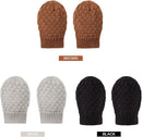 Baby Knit Mittens Toddler Boys Girls Gloves Winter Infant Newborn No Scratch Mitten 0-3 Years by TinyTreasures Baby Boutique