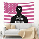 Custom Tapestry For Wall Bedroom Custom Backdrop Personalized Image Text Photo Customized Funny Tapestry Banners And Signs Mother's Day Vertical Tapestrys by CozyNest Decor