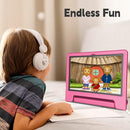 Kids Tablet, 10.1 Inch Tablet for Kids Android 14, 64GB Octa-Core, WiFi, Big Battery, Kids Space, Parental Control 1280 * 800 HD Display Children Tablets Pink by TinyTreasures Baby Boutique