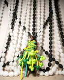 Black and White Quick Link Balloons, 100PCS Latex Linking Balloons for Making Balloon Wall Balloon Arch Balloon Chains and Wedding Birthday Baby Shower Engagement Graduation Party Decorations (10inch) by CozyNest Decor