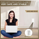 Outlet Concealer Power Strip-Outlet Cover Extender with 3AC Outlets-8ft Flat Plug Extension Cord,Universal Size,1625W for Kitchen, Home and Office,Child & Pet Safe(8 Foot) by TinyTreasures Baby Boutique