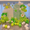 140pcs Light Green Round Balloons Different Sizes 18 12 10 5 Inch Latex Balloons for Arch Decoration Party Balloon Kit for Graduation Birthday Party Wedding Balloon Baby Shower Decoration by TinyTreasures Baby Boutique