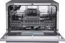 EdgeStar DWP63 21-5/8 Inch Wide 6 Place Setting Countertop Dishwasher - Silver by TinyTreasures Baby Boutique