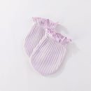 15 Pack Unisex New Born Boy Girls No Scratch Mittens Sets Cotton Soft Baby Gloves Hats socks Accessory 0-6 Months by TinyTreasures Baby Boutique