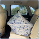 Car Seat Covers for Babies - Multi- use Nursing Carseat Canopy, Breastfeeding Covers, Baby Shower Gifts for Boys and Girls (Grey Dinosaur) by TinyTreasures Baby Boutique