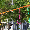 Kids Ninja Monkey Bars 2 Packs for Slackline Accessories for Slackline Obstacle Course for Backyard Attachments to Most Any Home Playground Equipment Sets by TinyTreasures Baby Boutique