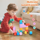 22 Pcs Soft Building Blocks for Toddlers 18M+, BPA - Free Sensory Teether Toys, Montessori STEM DIY Bricks, Early Learning Creative Stacking Set, Safe Baby Construction Toys by TinyTreasures Baby Boutique