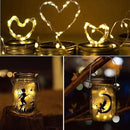 ANGMLN Solar Mason Jar Lights Lids, 10 Pack 30 LED Solar Fairy Lights for Regular Mouth Mason Jars, Outdoor Hanging Mason Jar Lights for Garden Yard Decor, Wedding Christmas Gifts (Jars Not Included) by GreenHaven Gardens