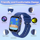 Vakzovy Smart Watch for Kids with 26 Puzzle Games HD Camera MP3 Player Audiobook Video Pedometer Habit Tracking Learn Card Flashlight Kids Smart Watch Boys Gift for 5-12 Year Old Boys Toys by TinyTreasures Baby Boutique