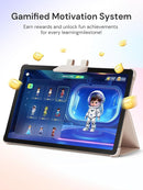 AI Kids Tablet with Scanner - 50000+ Content AI Tutor Learning Tablet with ELA, Math, ABC, Word, Read, Phonics, STEM for Homeschooler Educational Study for PreK - G6 (TalPad T100 with Keyboard) by TinyTreasures Baby Boutique