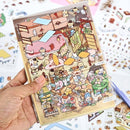 20 Sets DIY 3D Sticker Scenes for Adults Relief Stress, Cute Kawaii 3D House Sticker Therapy for Women Teen Girls Kids Pass The Time, Make Your Own Mini Room Scene Collection Book with Tweezer by TinyTreasures Baby Boutique