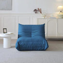 Luxury Sofa Couch Chair, Lazy Floor Seating, Fireside Bean Bag Chair, Ergonomic Tatami Sofa Lounger for Living Room, Bedroom, Office, Single Seat, Blue by CozyNest Decor