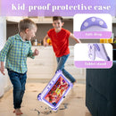 Kids Tablet 7 inch Toddler Tablet for Kids WiFi Tablets 32G Android Dual Camera Parental Control with Kids app Pre-Installed YouTube Netflix (Purple) by TinyTreasures Baby Boutique