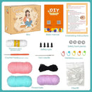 Wizardi Amigurumi DIY Crochet Kit - Rabbits F07N8-M172 by TinyTreasures Baby Boutique