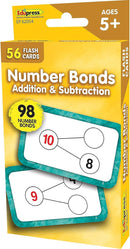 Teacher Created Resources Number Bonds Flash Cards - Addition and Subtraction (EP62054) by TinyTreasures Baby Boutique