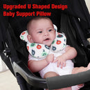 KAKIBLIN Baby Travel Pillow for Head and Neck, Upgraded Baby Support Pillow, Baby Neck Pillows for Car Seat,Pushchair,Travel,(Cross) by TinyTreasures Baby Boutique