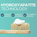 Wellnesse Hydroxyapatite Toothpaste – Fluoride Free for Sensitive Gums – Anti-Plaque, Remineralizing, Enamel Protection & Natural Whitening Toothpaste for Adults – Fresh Mint Flavor – 1.75 oz by CozyNest Decor