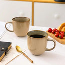 AmorArc 12oz Coffee Mugs, Ceramic Coffee Mugs set of 6 for Man, Woman, Dad, Mom, Modern Coffee Mugs with handle for Latte/Cappuccino/Milk/Cocoa. Dishwasher&Microwave Safe Latte by CozyNest Decor