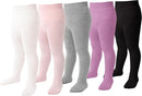 Marchare Baby Girls Tights Thick Solid Cable Knit Leggings Winter Warm Stockings For Toddler Girls 1/2/3/4/5 Pack by TinyTreasures Baby Boutique