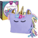 Pinwheel Crafts Unicorn Pillow Kit - DIY Arts and Crafts for Kids Ages 6 7 8-12+ Years, No Sewing Kit for Kids, Unicorn Purple Pillow Craft Kits for Birthday, Christmas Gifts for Girls by TinyTreasures Baby Boutique