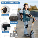 Soft-Style Kids Knee and Elbow Pads with Bike Gloves, Flexible Impact-Resistant Gear for Ages 2-11, Designed for Balance Bikes, Roller-Skating, and Skateboarding by TinyTreasures Baby Boutique