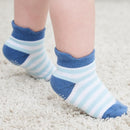 Zaples Baby Non Slip Grip Ankle Socks with Non Skid Soles for Infants Toddlers Kids Boys Girls by TinyTreasures Baby Boutique