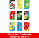 Mattel Games UNO Flex Card Game for Family Night Where Cards Change Color When Flexed in Collectible Tin Box by TinyTreasures Baby Boutique