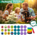 240Pcs Mosquito Patches Stickers, Individually Wrapped Natural Plant Based Mosquito Stickers for Kids Adult Outdoor Hiking, Camping, Travel by TinyTreasures Baby Boutique