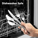 KINGSTONE Silverware Set, 20-piece 18/10 Stainless Steel Flatware Set Cutlery Set for 4, for Kitchen, Home, Wedding, Party, Mirror Polished and Dishwasher Safe, Featured Gifts by CozyNest Decor