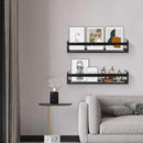 Gneric Floating Shelves for Wall, Black Nursery Book Shelves, 23.6 inch Kids Bookshelf, Wall Shelves for Living Room Bedroom Decor,Kitchen Spice Rack,Bathroom Storage Rack by CozyNest Decor