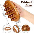 Wood Therapy Fascia Release Massage Tools, Manual Trigger Point Lymphatic Drainage Cellulite Massager, Wooden Massage Brush Gua Sha Body Sculpting Tool, Pain Relief and Body Shaping by CozyNest Decor