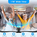 7" Baby Car Camera, FHD IR Night Vision Baby Car Mirror - IPS Display Rear Facing Monitor with 178° Wide Angle, Safe Driving for New Parents, Infants, Kids & Toddlers by TinyTreasures Baby Boutique