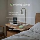 Portable Baby Sound Machine [White Noise for Babies Kids Adults][Sleep Soother][Timer Function][12 Soothing Sounds] 15 Hours Battery Life, Registry Gift,Shower,Clips on Baby Stroller.Mint by TinyTreasures Baby Boutique