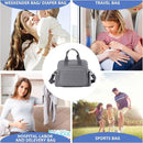 GOGOSO Crossbody Small Diaper Bag, Cute Mini Baby Diaper Tote Bags with Insulated Pockets for Traveling Outdoor Parent,l, Baby Necessities Bag by TinyTreasures Baby Boutique