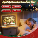 Lumiboard LED Drawing Board,Cosmody Light Up Drawing Board,Led Doodle Board for Kids,Christmas Party Favor Gifts Christmas Stocking Stuffers(13.7"*10") by TinyTreasures Baby Boutique