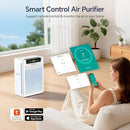 AMEIFU Air Purifiers for Home Large Room, Up to 2400 ft² with Smart WiFi APP Control, Hepa Air Purifier with Washable Filters, PM 2.5 Display for Bedroom, Pets Hair, Pollen, Dander, Smoke by CozyNest Decor