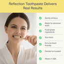 ELIMS Travel Size Nano Hydroxyapatite Toothpaste Fluoride Free - Xylitol Remineralizing Toothpaste for Whitening Sensitive Teeth - Orange Pineapple Mint Toothpaste for Adults & Kids 1oz by CozyNest Decor
