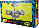 MTV Desktop Drum Set – Officially Licensed Mini Drum Kit for Kids & Adults Ages 6+, Compact Tabletop Percussion by Well Played by TinyTreasures Baby Boutique