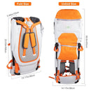 Baby Shoulder Carrier Baby Hiking Backpack Carrier with Rain Cover Sun Shade for Child Safe Backrest and Toddler Ergonomic Seat Holds 40 Pound for Children Between 6 Months-3 Years Old Babies by TinyTreasures Baby Boutique