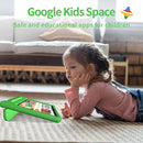 JREN Tablet for Kids｜10 Inch Kids Tablet Android 14｜Octa-core｜64GB｜WiFi ｜Bluetooth｜Parental Control｜Children Content｜Children Toddler Green by TinyTreasures Baby Boutique