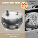 Newbealer Heavy-Duty Steam Cleaner for Home, Stainless Steel Boiler, 12-Piece Accessory Kit, Max 5 Bar Pressure, Multi-Purpose Steamer for Floors, Cars, Furniture, Upholstery, and More by TinyTreasures Baby Boutique